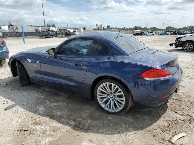 WBALM73549E164950 - 2009 BMW Z4 SDRIVE35I BLUE photo 2