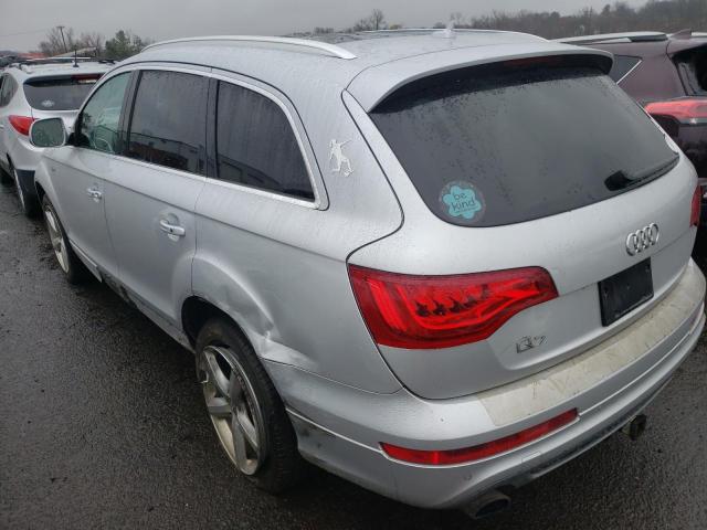 WA1DGAFE9DD003767 - 2013 AUDI Q7 PRESTIGE 银色 照片 2