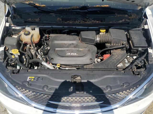 2C4RC1BG9HR542715 - 2017 CHRYSLER PACIFICA TOURING L WHITE photo 12