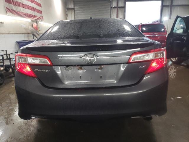 4T1BF1FK7CU046939 - 2012 TOYOTA CAMRY BASE Մոխրագույն լուսանկար 6