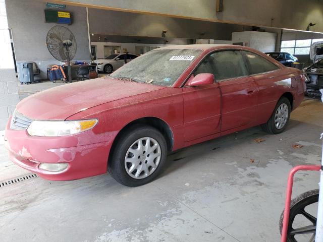 2T1CE22P42C002797 - 2002 TOYOTA CAMRY SOLA SE RED photo 1