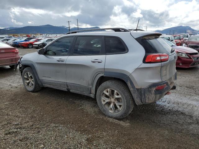 1C4PJMBS0HW658959 - 2017 JEEP CHEROKEE TRAILHAWK SILVER photo 2