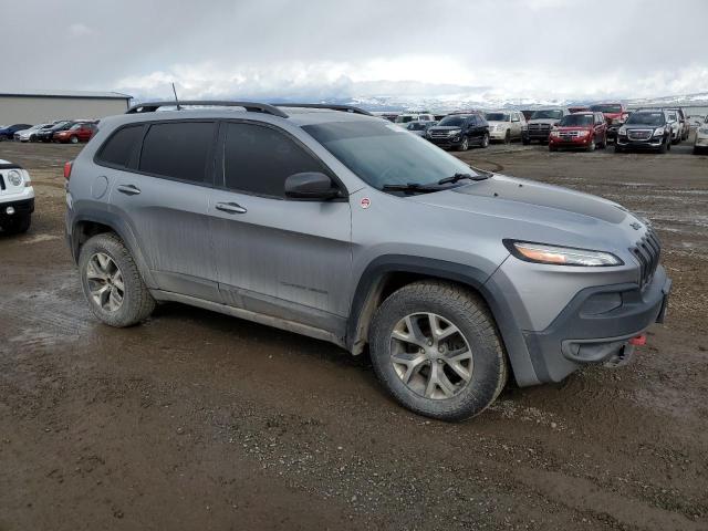 1C4PJMBS0HW658959 - 2017 JEEP CHEROKEE TRAILHAWK SILVER photo 4