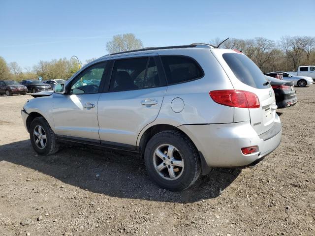 5NMSG13D37H111094 - 2007 HYUNDAI SANTA FE GLS SILVER photo 2