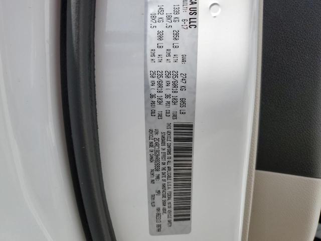 2C4RC1BG9HR826930 - 2017 CHRYSLER PACIFICA TOURING L WHITE photo 13