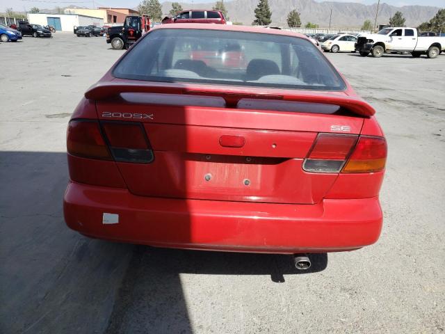 1N4AB42D3TC517081 - 1996 NISSAN 200SX BASE RED photo 6