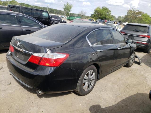 1HGCR2F31EA298058 - 2014 HONDA ACCORD LX BLACK photo 3