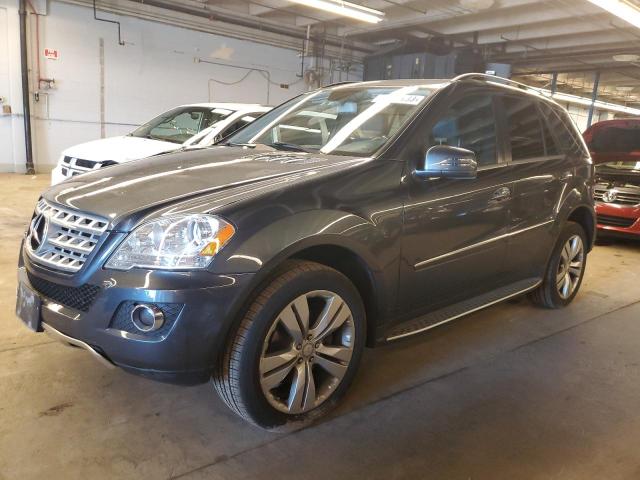 4JGBB8GB1BA633723 - 2011 MERCEDES-BENZ ML 350 4MATIC GRAY photo 1