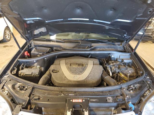 4JGBB8GB1BA633723 - 2011 MERCEDES-BENZ ML 350 4MATIC GRAY photo 11