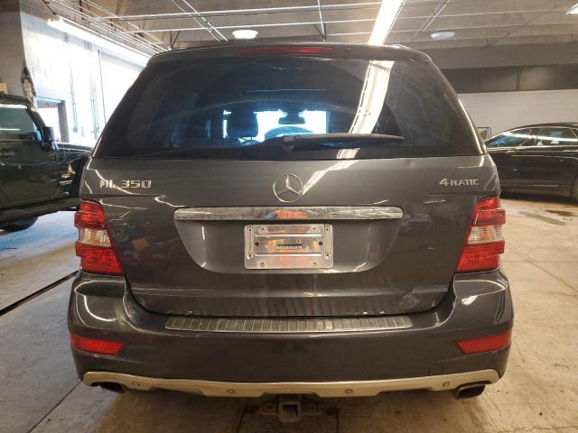 4JGBB8GB1BA633723 - 2011 MERCEDES-BENZ ML 350 4MATIC GRAY photo 6