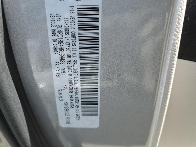 2C4RC1BG4HR564489 - 2017 CHRYSLER PACIFICA TOURING L 银色 照片 13