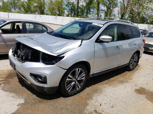 5N1DR2MN4HC610837 - 2017 NISSAN PATHFINDER S SILVER photo 1