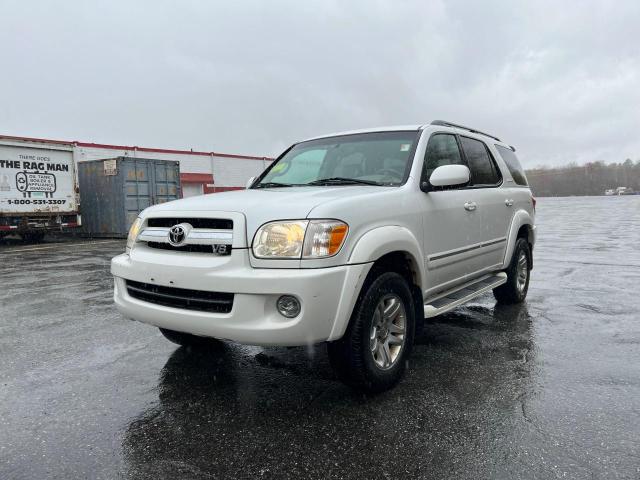 5TDBT48A75S254622 - 2005 TOYOTA SEQUOIA LIMITED WHITE photo 2