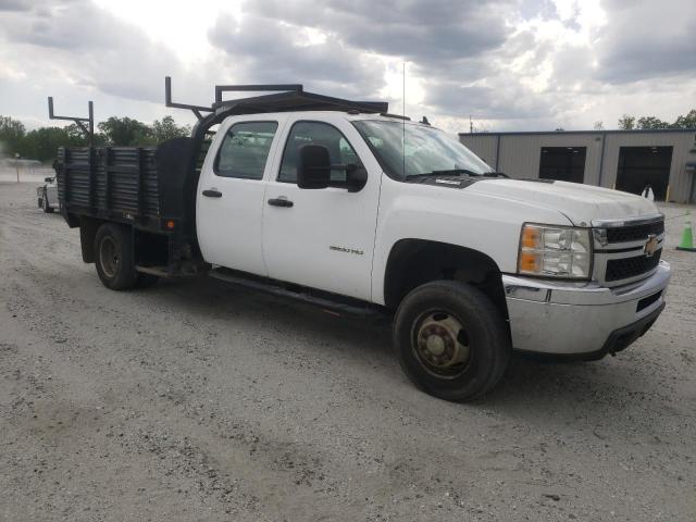 1GB4KZC83DF112834 - 2013 CHEVROLET SILVERADO K3500 WHITE photo 4