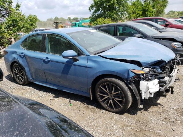 4T1G11AK5PU077754 - 2023 TOYOTA CAMRY SE NIGHT SHADE BLUE photo 4