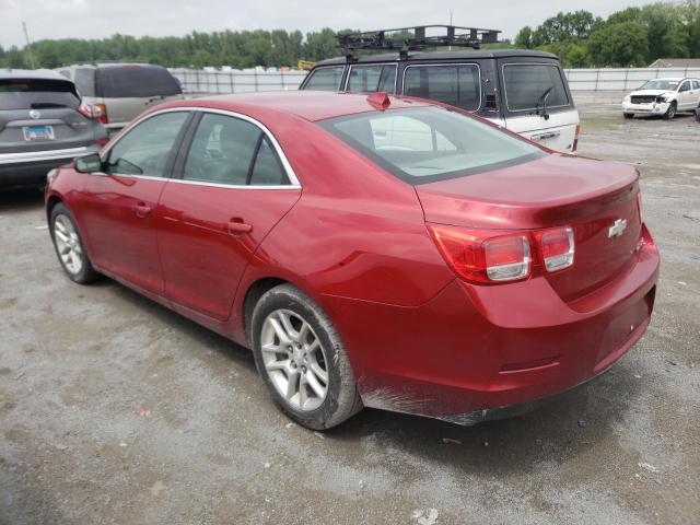 1G11D5RR1DF108713 - 2013 CHEVROLET MALIBU 1LT RED photo 2
