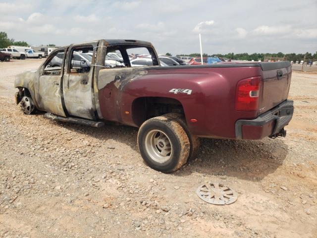 1GT426C87DF142932 - 2013 GMC SIERRA K3500 DENALI MAROON photo 2