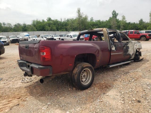 1GT426C87DF142932 - 2013 GMC SIERRA K3500 DENALI MAROON photo 3