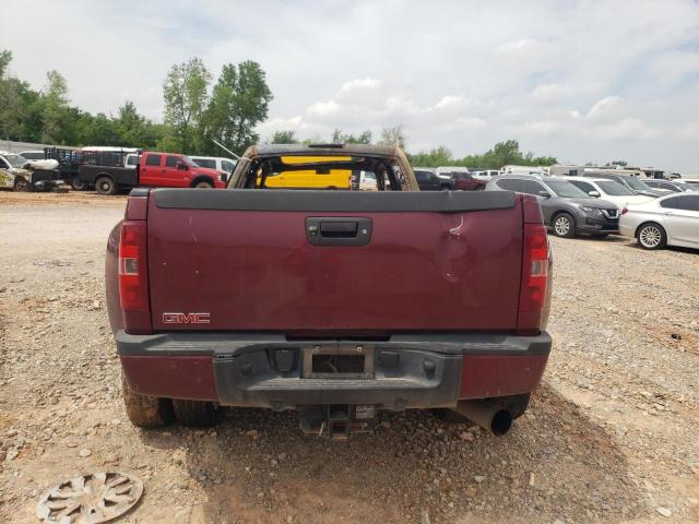 1GT426C87DF142932 - 2013 GMC SIERRA K3500 DENALI MAROON photo 6