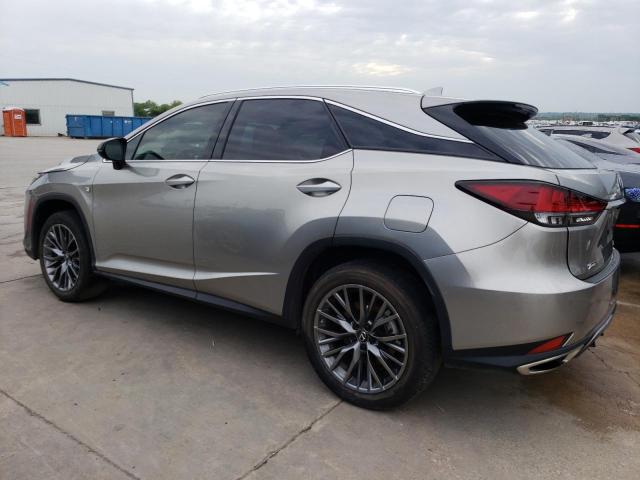 2T2YZMDAXLC245123 - 2020 LEXUS RX 350 F-SPORT SILVER photo 2