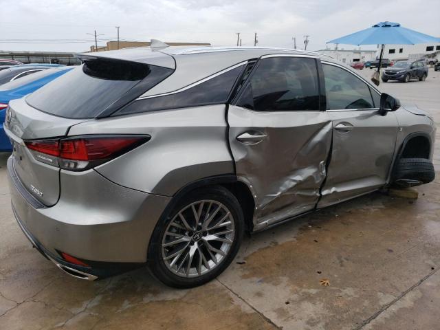 2T2YZMDAXLC245123 - 2020 LEXUS RX 350 F-SPORT SILVER photo 3