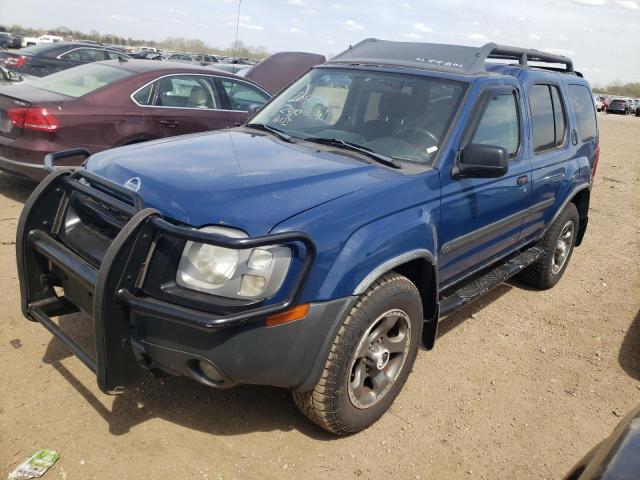 5N1MD28Y84C606710 - 2004 NISSAN XTERRA SE BLUE photo 1