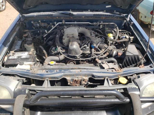 5N1MD28Y84C606710 - 2004 NISSAN XTERRA SE BLUE photo 11