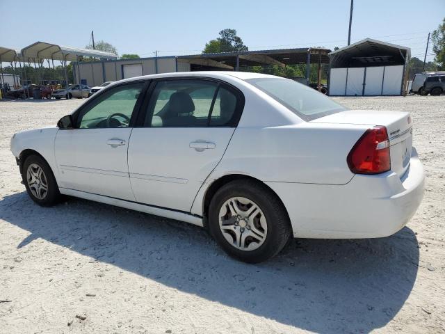 1G1ZS57F27F270260 - 2007 CHEVROLET MALIBU LS WHITE photo 2