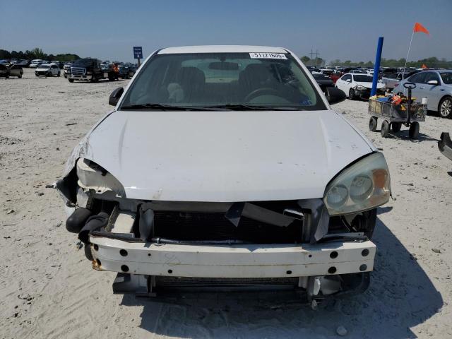 1G1ZS57F27F270260 - 2007 CHEVROLET MALIBU LS WHITE photo 5
