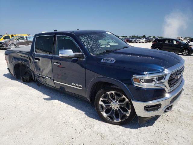 1C6RREHT2MN753005 - 2021 RAM 1500 LIMITED BLUE photo 4