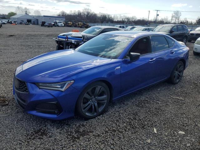 19UUB6F56MA005965 - 2021 ACURA TLX TECH A BLUE photo 1