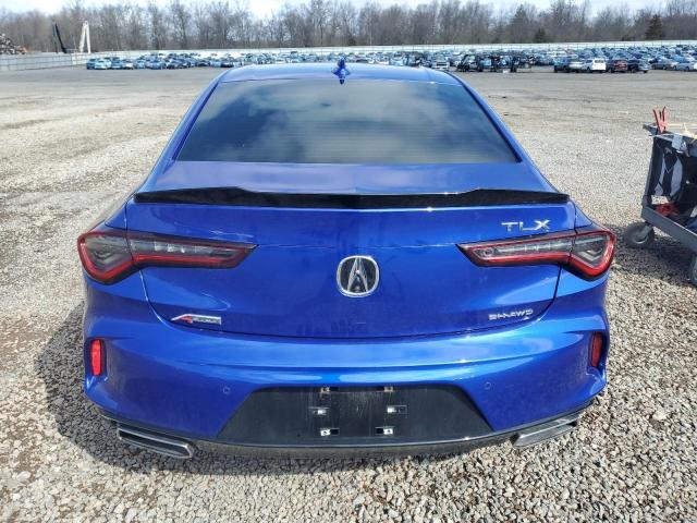19UUB6F56MA005965 - 2021 ACURA TLX TECH A BLUE photo 6