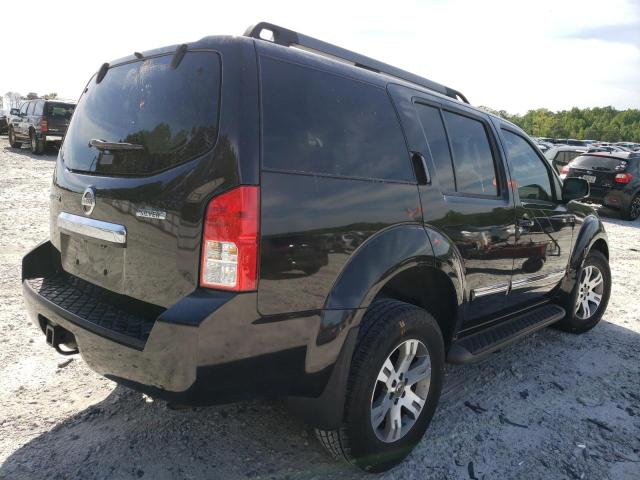 5N1AR1NB4CC630614 - 2012 NISSAN PATHFINDER S BLACK photo 3