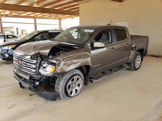 1GTG5CE35G1130705 - 2016 GMC CANYON SLE BROWN photo 1