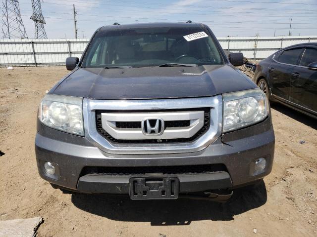 5FNYF4H6XBB001825 - 2011 HONDA PILOT EXL GRAY photo 5