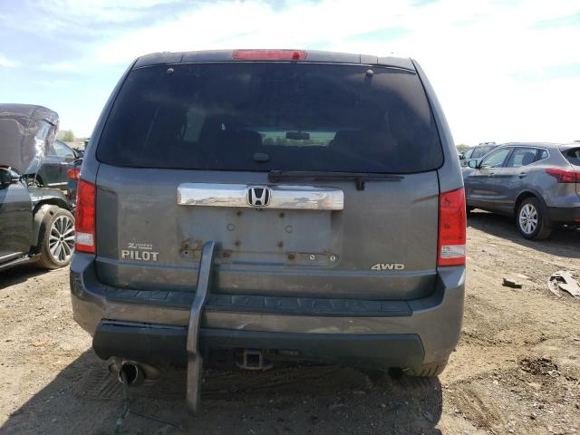 5FNYF4H6XBB001825 - 2011 HONDA PILOT EXL GRAY photo 6