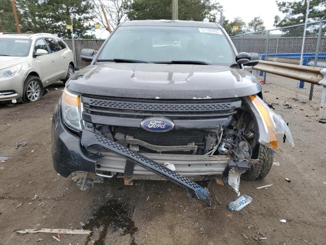 1FM5K8AR2DGA63895 - 2013 FORD EXPLORER POLICE INTERCEPTOR BLACK photo 5