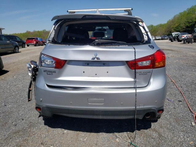 JA4AP3AU2HZ036597 - 2017 MITSUBISHI OUTLANDER ES SILVER photo 6