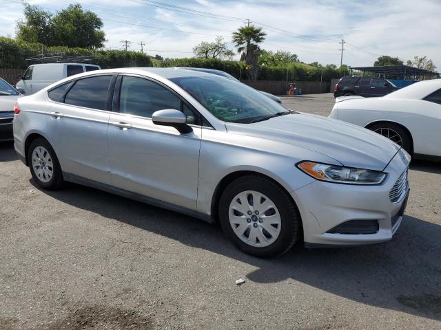 3FA6P0G79ER242436 - 2014 FORD FUSION S SILVER photo 4