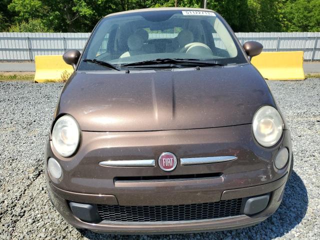 3C3CFFDR0DT754133 - 2013 FIAT 500 POP BROWN photo 5