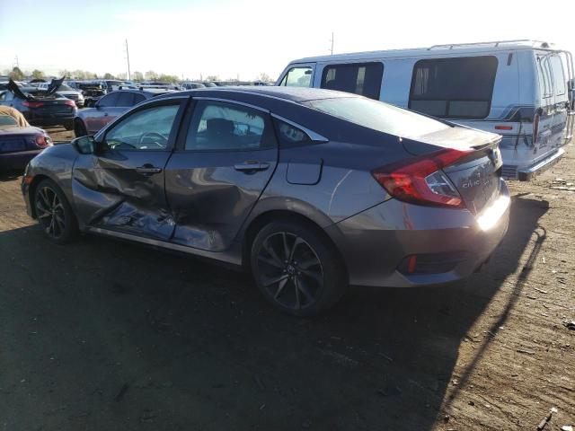 2HGFC2F82KH516208 - 2019 HONDA CIVIC SPORT 灰色 照片 2