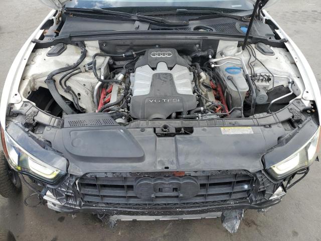 WAUVGAFH7EN005272 - 2014 AUDI S5 PRESTIGE WHITE photo 11