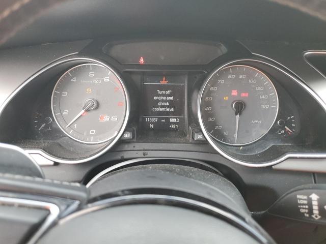 WAUVGAFH7EN005272 - 2014 AUDI S5 PRESTIGE WHITE photo 9