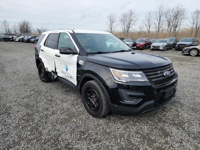 1FM5K8AR1KGA17195 - 2019 FORD EXPLORER POLICE INTERCEPTOR BLACK photo 1