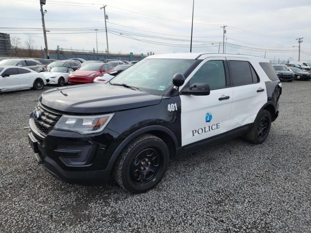 1FM5K8AR1KGA17195 - 2019 FORD EXPLORER POLICE INTERCEPTOR BLACK photo 2