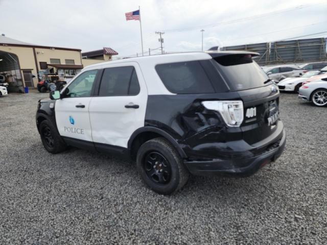 1FM5K8AR1KGA17195 - 2019 FORD EXPLORER POLICE INTERCEPTOR BLACK photo 3