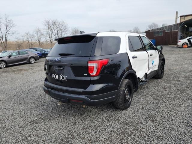 1FM5K8AR1KGA17195 - 2019 FORD EXPLORER POLICE INTERCEPTOR BLACK photo 4