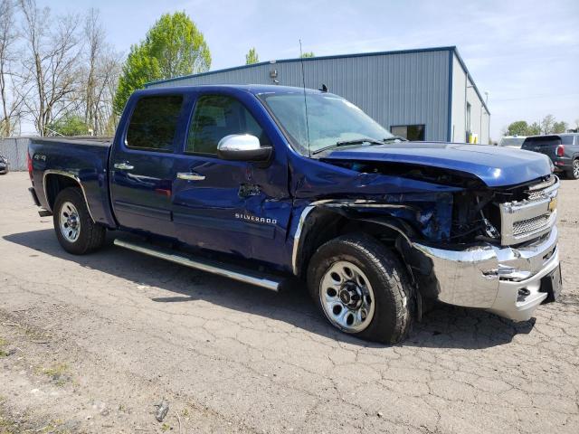 3GCPKREA6DG335893 - 2013 CHEVROLET SILVERADO K1500 LS BLUE photo 4