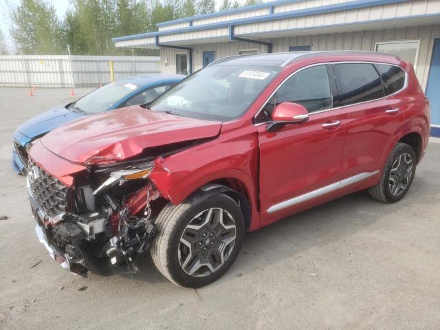 5NMS5DAL5MH315621 - 2021 HYUNDAI SANTA FE CALLIGRAPHY RED photo 1