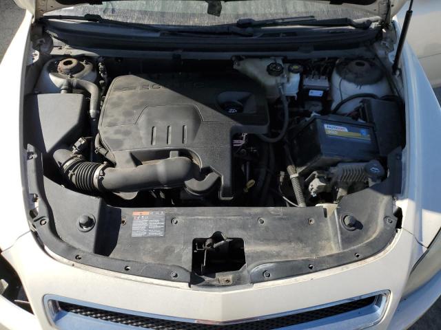 1G1ZC5E09CF229338 - 2012 CHEVROLET MALIBU 1LT WHITE photo 11